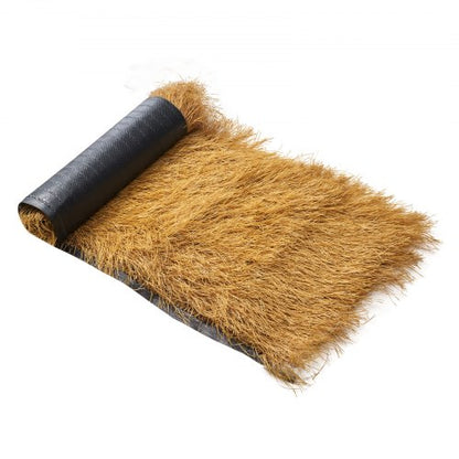 Thatch Grass Roof Roll 1.6 x 19.7 ft. Tiki Hut Bar Skirt Roof Party Decor