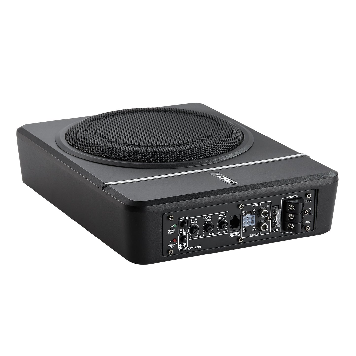 8" 240W Auto-Subwoofer unter dem Sitz Schlankes Subwoofersystem für Auto/LKW