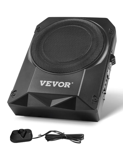 10" 400W under säte bil subwoofer Slim powered bil/lastbil subwoofer system
