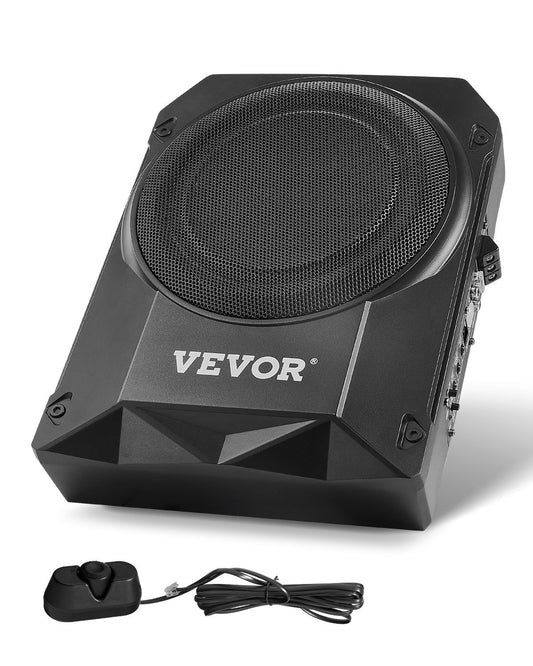 10" 400W under säte bil subwoofer Slim powered bil/lastbil subwoofer system