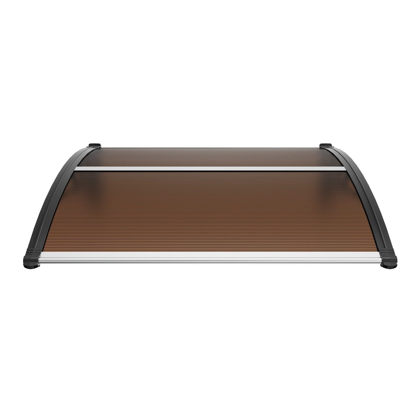 Window Door Awning Canopy 40" x 40", UPF 50+ Polycarbonate Entry Door Outdoor Window Awning Exterior, Front Door Overhang Awning for Sunroof, UV, Rain, Snow Protection, Hollow Fabric