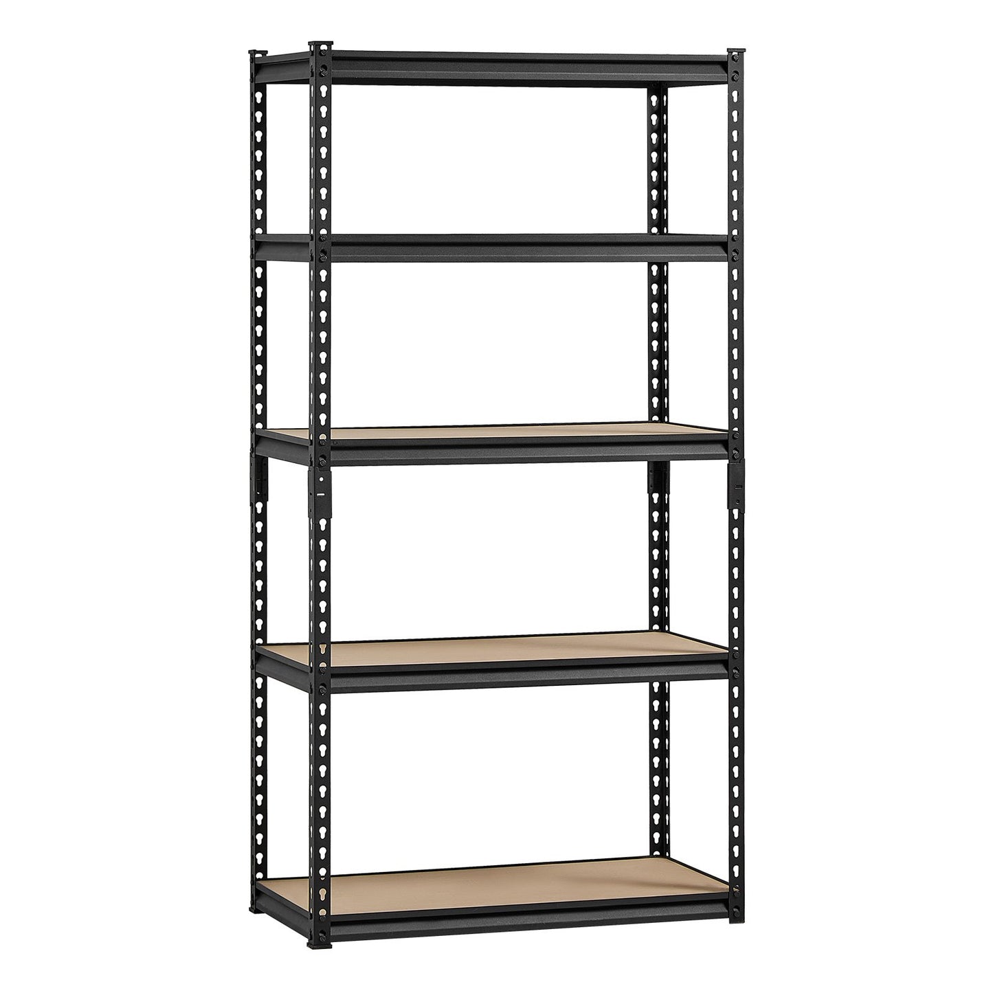 Förvaringshyllor 16" D x 32" B x 62,8" H 5-vånings Garage Förvaringshyllor