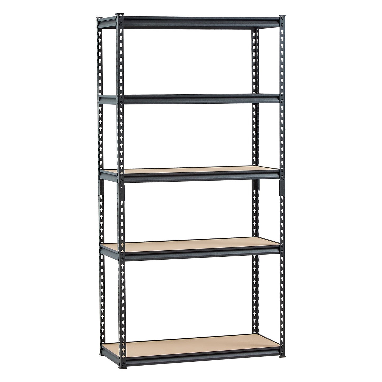 Storage Shelves 16" D x 36" W x 71.4" H 5-Tier Garage Storage Shelves