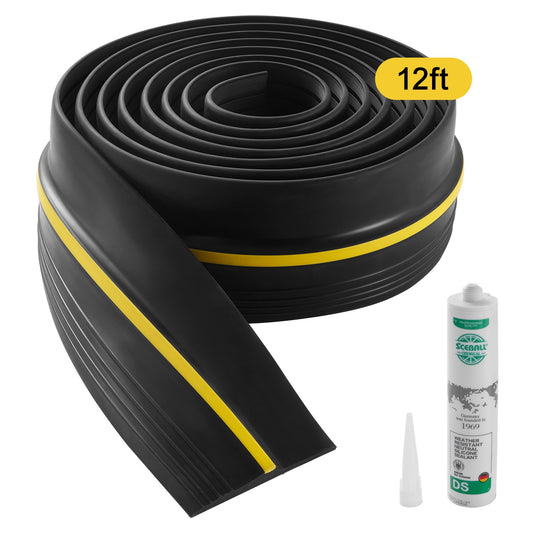 Garageport Tröskel Tätningslist 12 FT Universal Botten Vattentät PVC