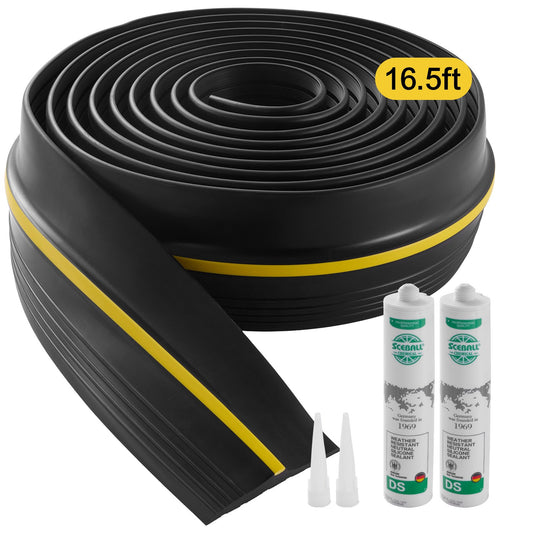 Garageport Tröskel tätningslist 16,5 FT Universal Botten Vattentät PVC