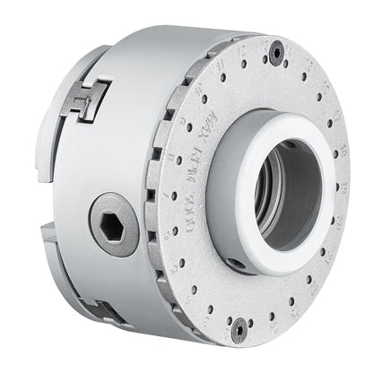 KP96 lathe chuck, 4-jaw 3.75" diameter, metal lathe chuck lathe machine accessories, self-centering tool, for lathes, precision machining, grinders, milling machines