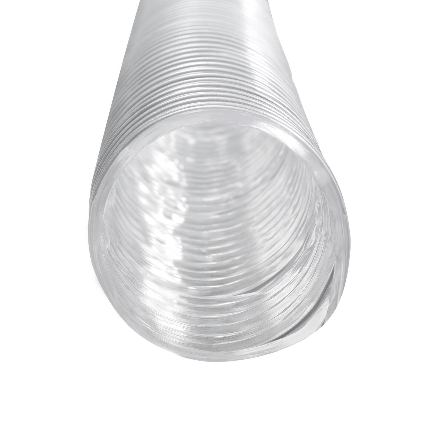 2,5" x 20" dammuppsamlingsslang Förtjockad PVC flexibel klar slang