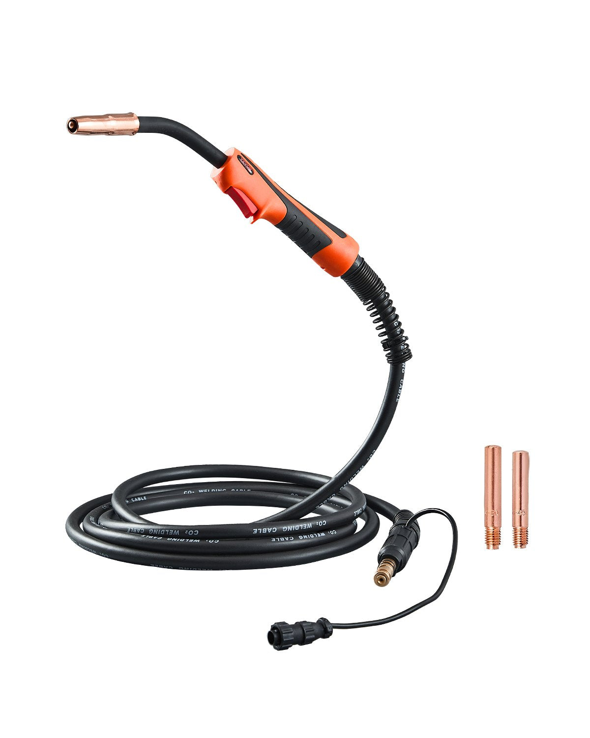 250Amp Mig Welding Gun with 15FT Cable for 0.035" &amp; 0.045" Welding Wires