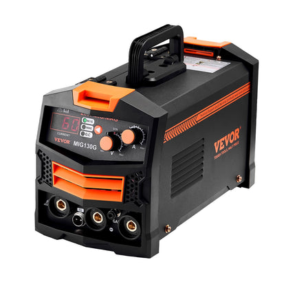 MIG Welder 130A svetsmaskin 2-i-1 gas MIG/Gasless Flux Core Welder