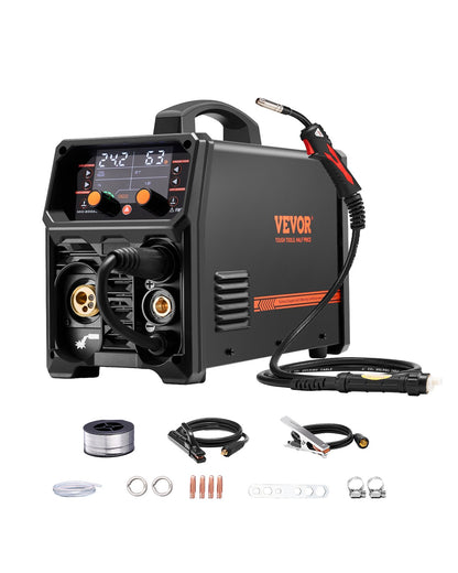 MIG Welder 200A Pluse Mig Welding Machine 5-i-1 Synergic Welder Machine