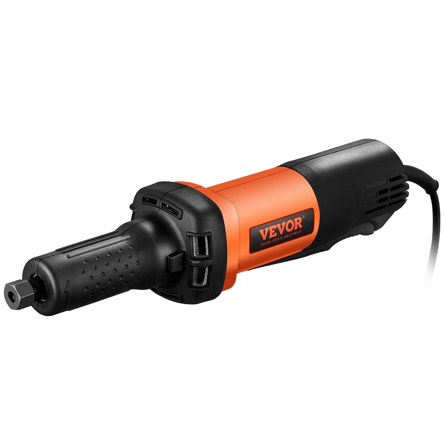 Stempelschleifer, 1/4 Zoll, robuster gerader Stempelschleifer, 30.000 U/min, 6 variable Geschwindigkeiten