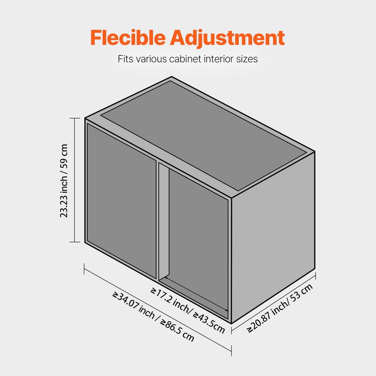 2 Tier Swing Right Blind Corner Cabinet Pull Out Soft Close Organizer