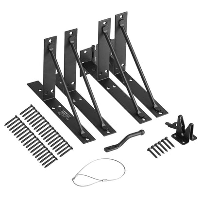 Gate Corner Brace Bracket Anti Sag Gate Frame Hardware Kit for Stable Gate