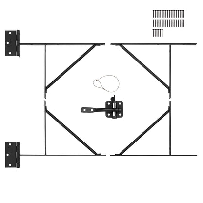 Gate Corner Brace Bracket Anti Sag Gate Frame Hardware Kit for Stable Gate