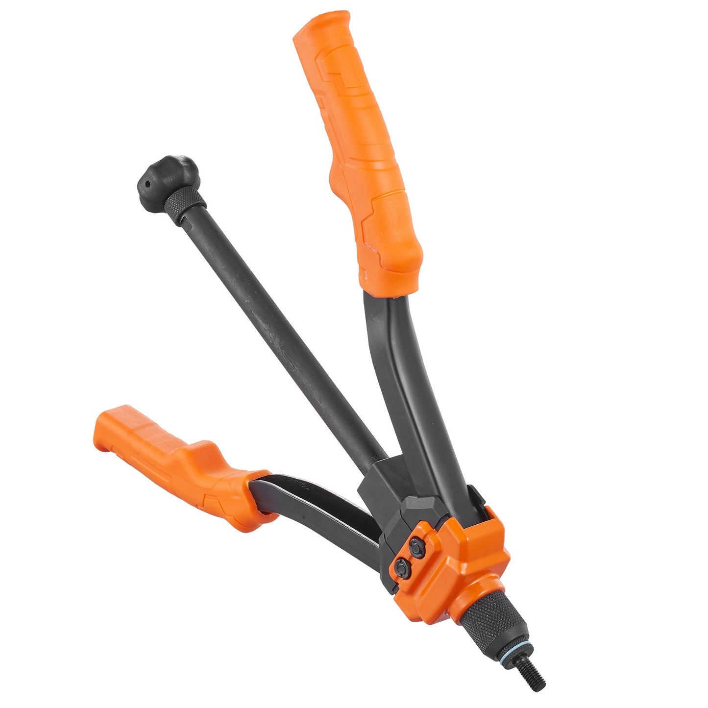 Nitmutterverktyg, 14” Rivnut Tool Kit med 7 ST Metriska och SAE dorn, 70 ST Assorted Nit Mutter, 10-24, 1/4-20, M6, 5/16-18, M8, 3/8-16, M10, Nitmuttersats med robust bärväska