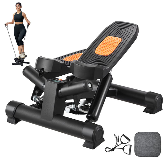 Stair Steps for Home Workout Mini Twist Stepper Resistance Band