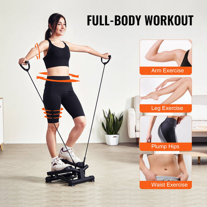 Trappsteg för träning hemma Mini Twist Stepper Resistance Band