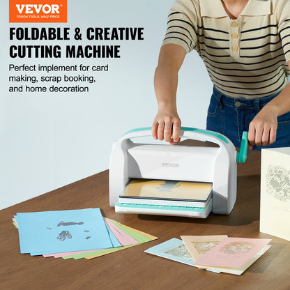 Manuell stansmaskin 9" öppning för Art Craft Scrapbooking