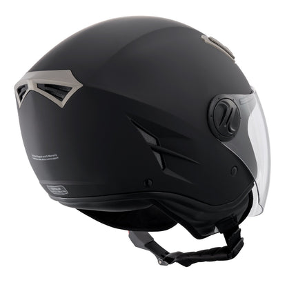 3/4-Face Motorcycle Helmet Motocross Helmet with Bluetooth Slot
