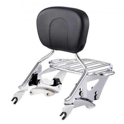 Motorcykel Ryggstöd Sissy Bar med Bagagehållare Harley-Davidson Touring