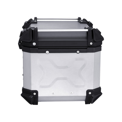 45L Motorcycle Top Case Universal Motorcycle Tail Box with leather lining
