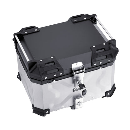 45L Motorcycle Top Case Universal Motorcycle Tail Box with leather lining