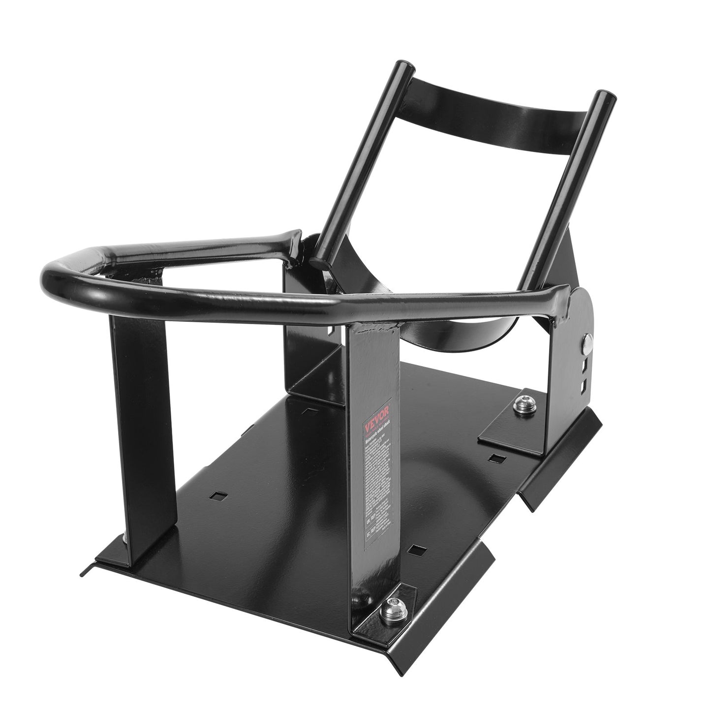 Motorrad-Unterlegkeil, Radhalterung mit 816,5 kg Tragkraft, robuster Motorrad-Vorderradständer aus Stahl mit 3 verstellbaren Löchern, für 381–533,4 mm große Offroad-Motorräder, Standard-Motorräder