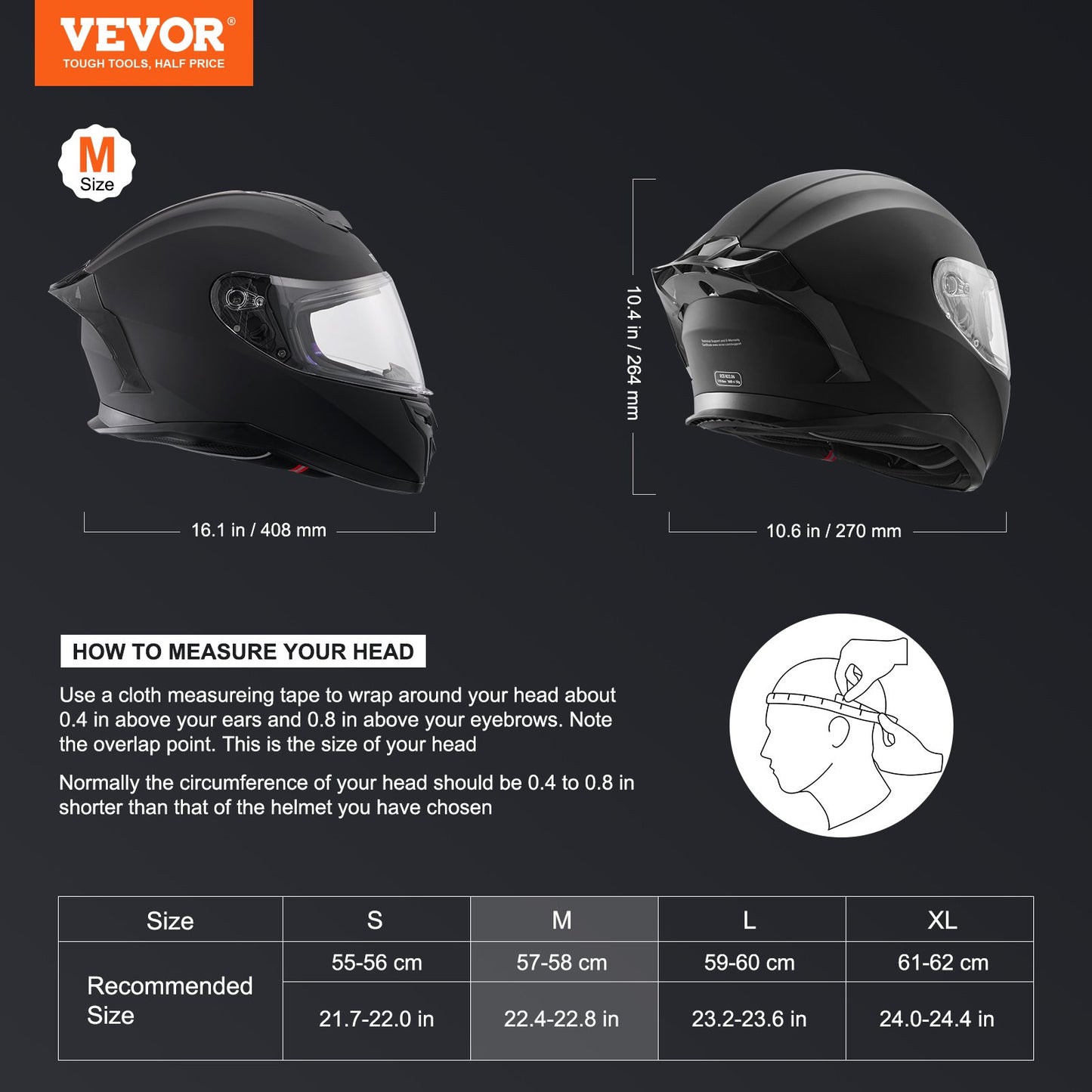 Full Face Motorcycle Helmet Motocross Helmet with Bluetooth Slot