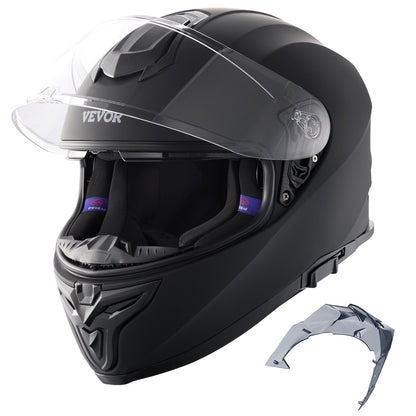 Full Face Motorcycle Helmet Motocross Helmet with Bluetooth Slot