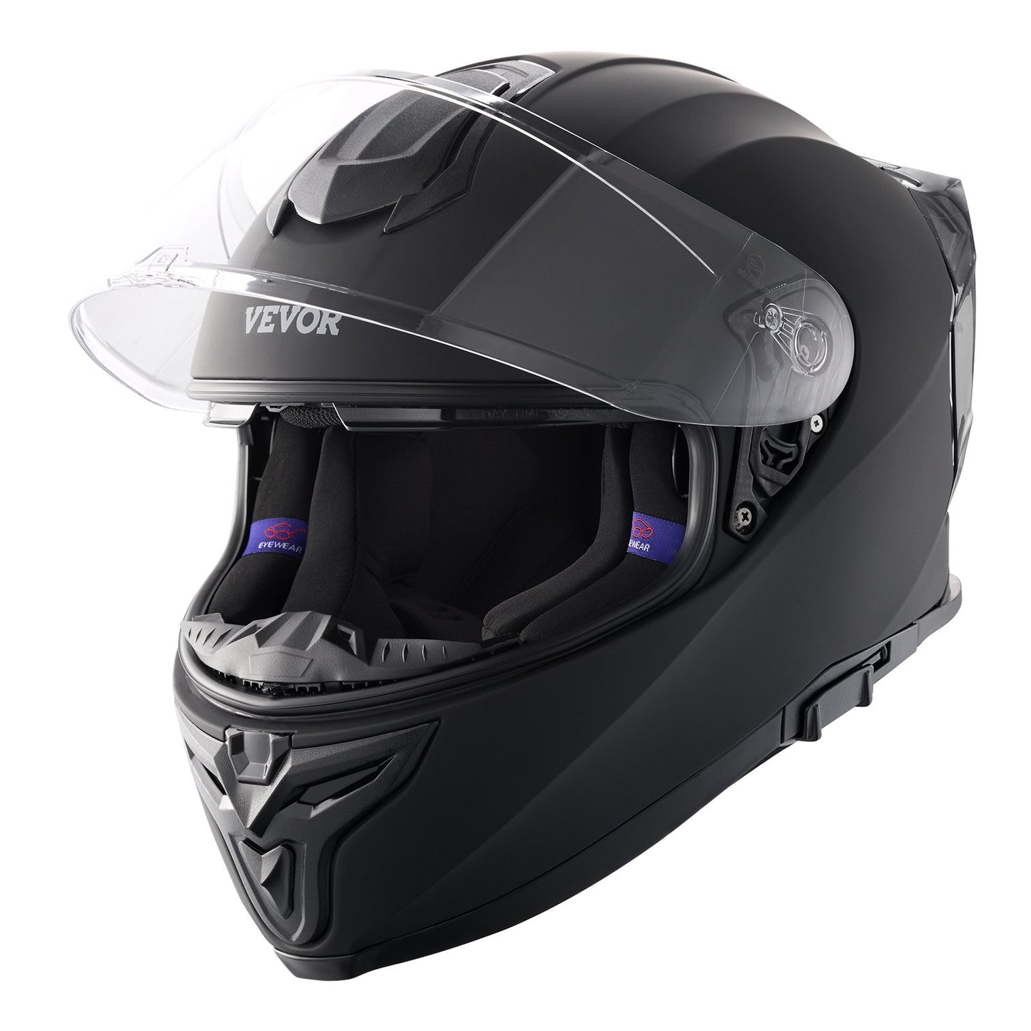 Full Face Motorcycle Helmet Motocross Helmet with Bluetooth Slot