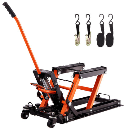 Motorcykel Hydraulpump Jack 1500 LBS ATV Dirt Bike Stand