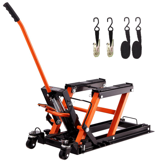 Motorcykel Hydraulpump Jack 1500 LBS ATV Dirt Bike Stand
