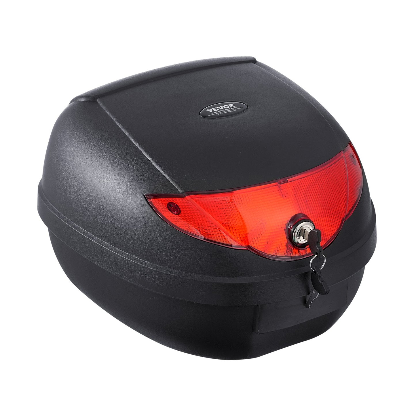 24L Motorcycle Top Case Universal Motorbike Tail with reflective panel
