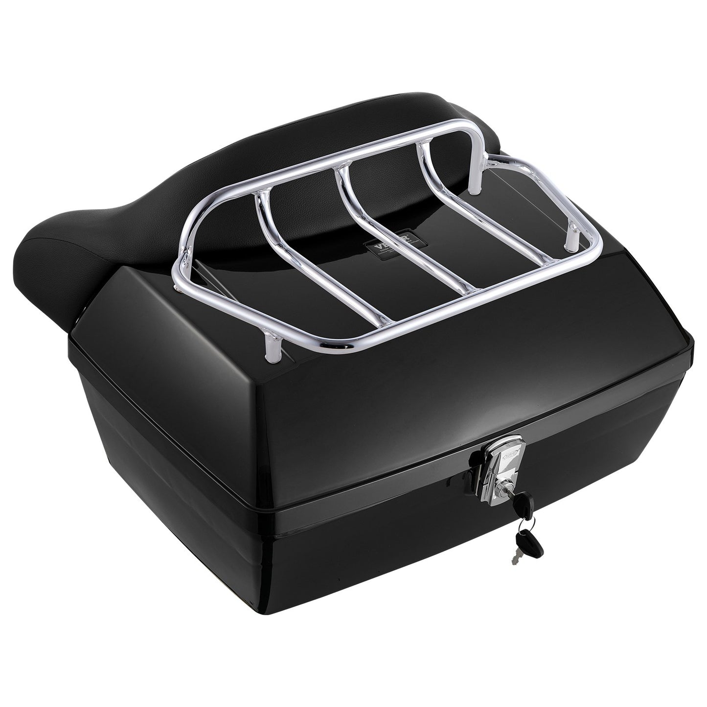 48L Motorcycle Top Case Universal Motorbike Tail with reflective panel