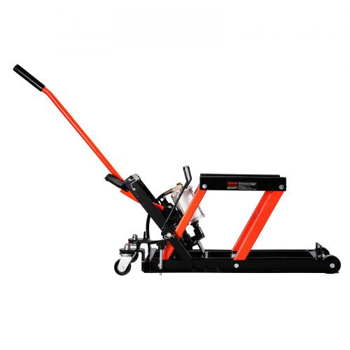 1500lbs hydraulisk och pneumatisk motorcykeldomkraft lyftstativ 2 hjul |  EU