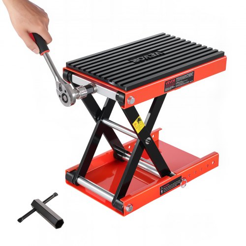 Motorcycle Scissor Lift Jack 1200lbs Wide Tire Motorcycle Lift Stand Crank | EU