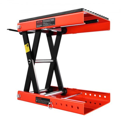 Motorcycle Scissor Lift Jack 1200lbs Wide Tire Motorcycle Lift Stand Crank | EU