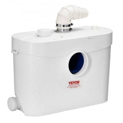 Zerhackerpumpe, 900 W, 48 GPM Durchfluss, 40 Fuß Hubhöhe für Toilette/Kellerspüle | EU