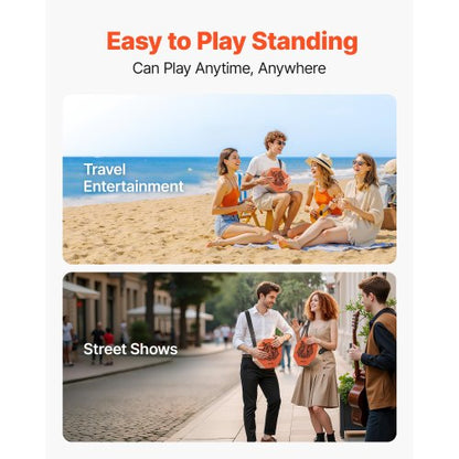 Unik Cajon Boxtrumma Björkträ Slagverksinstrument med Gitarrsträngar |  EU