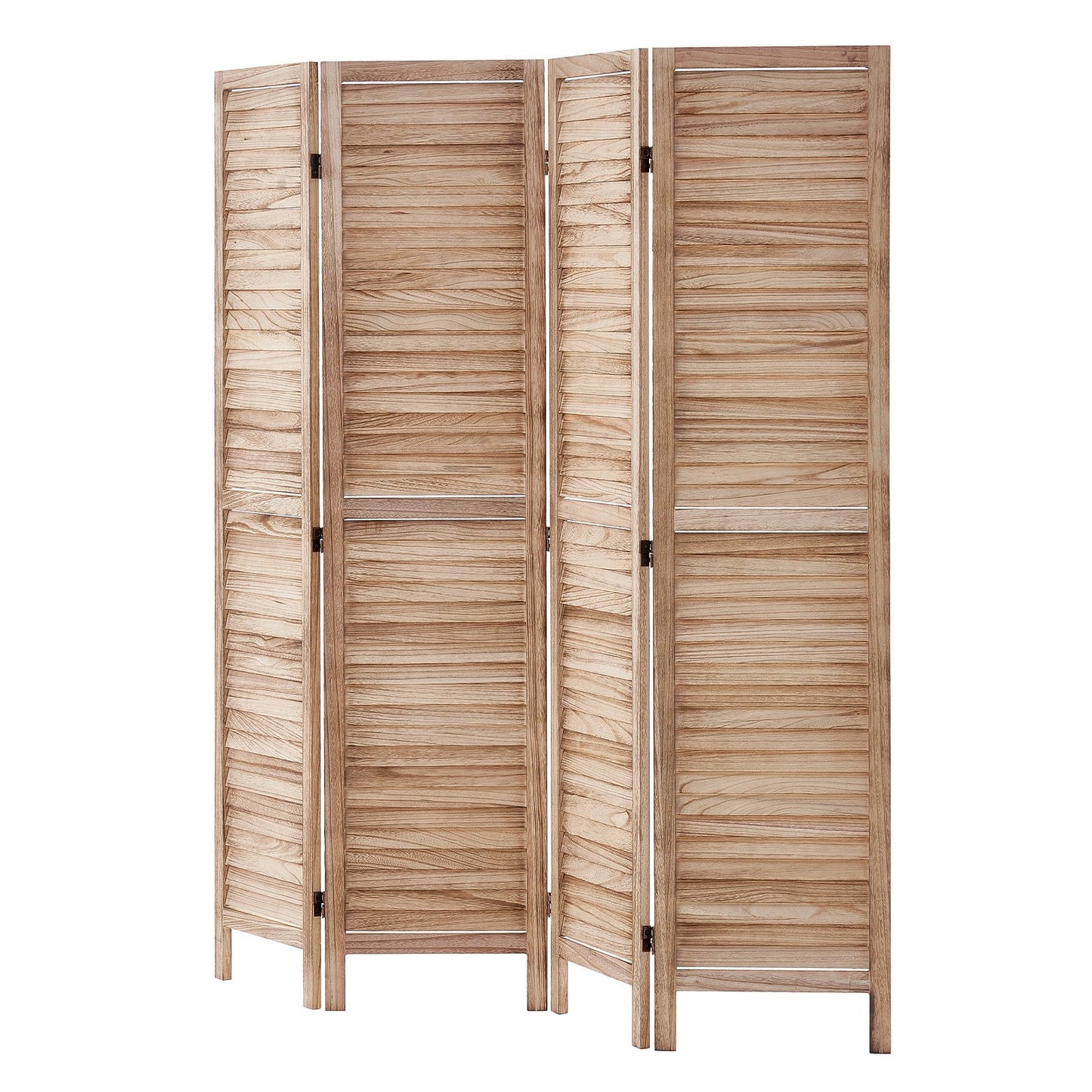 Wood Room Divider Wood Privacy Screen 4 Panel Room Divider