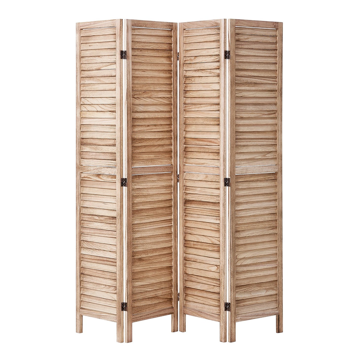 Wood Room Divider Wood Privacy Screen 4 Panel Room Divider