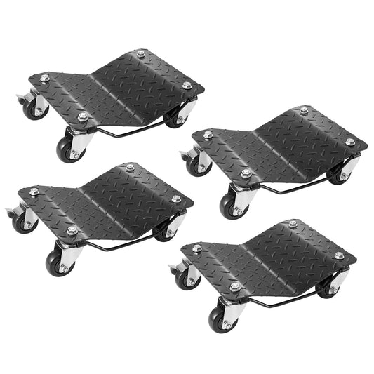 Car Dolly Wheel Tire Dolly 4 ST Heavy Duty Skate Auto Repair Dolly 6000LB