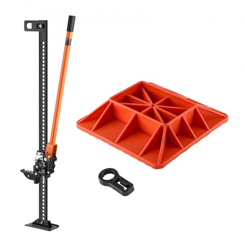 122cm off-road agricultural jack with base 3.18 ton high lift tractor vehicle