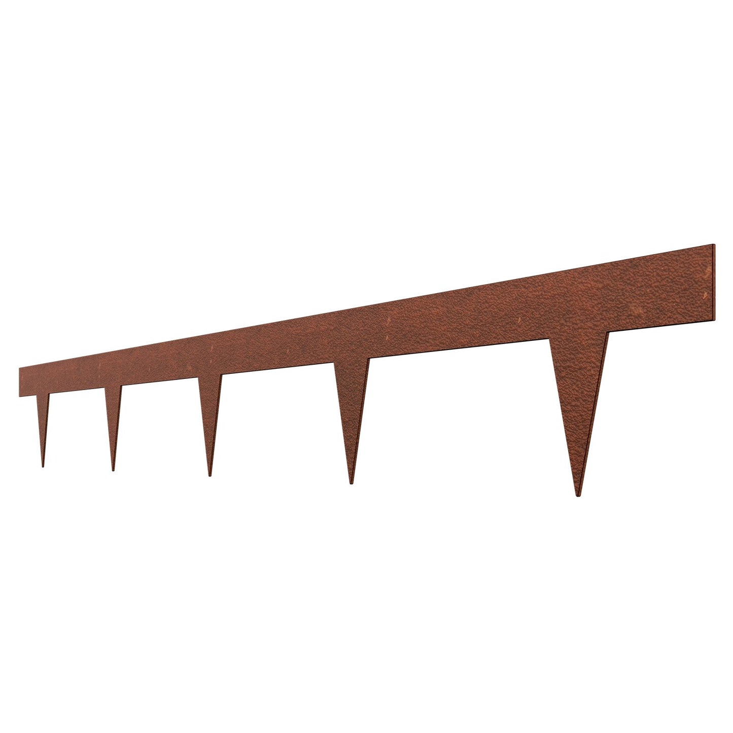 Steel Landscape Edging 10-Pack 40 x 4.5 Inch Weather Resistant for Garden Lawn