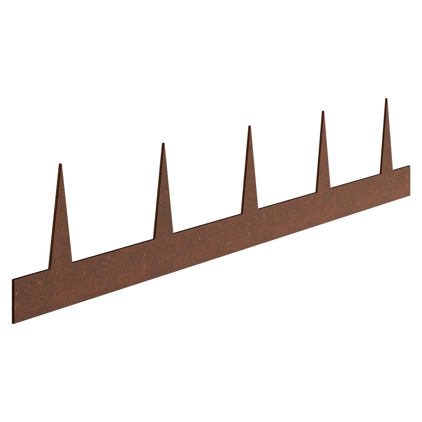 Steel Landscape Edging 10-Pack 40 x 4.5 Inch Weather Resistant for Garden Lawn
