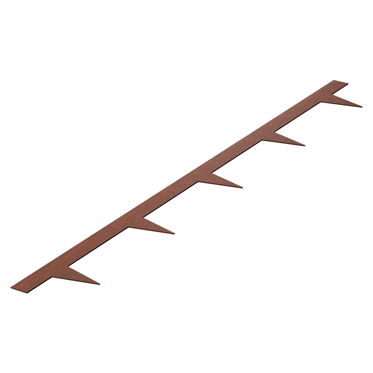 Steel Landscape Edging 10-Pack 40 x 4.5 Inch Weather Resistant for Garden Lawn