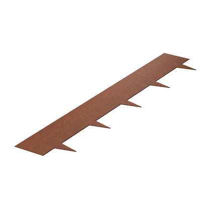 Väderbeständig stållandskapskant 6-pack 40 x 8 tum för Yard Garden
