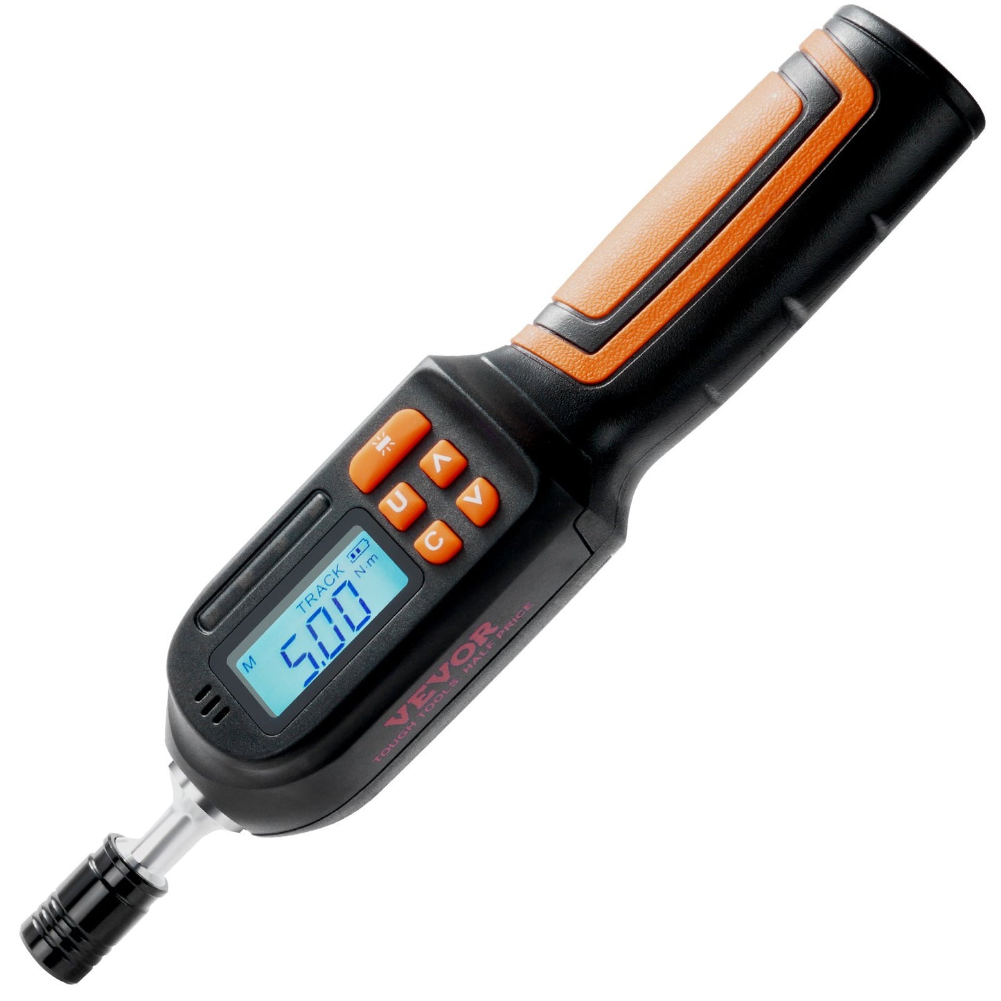 Digital vridmomentskruvmejsel, 1/4" drivskruvmejsel momentnyckel, elektriker momentskruvmejsel med LCD, 2,65-70,67 in-lbs vridmomentområde, 0,01 Nm stegvis vridmomentskruvmejsel med bitar och fodral