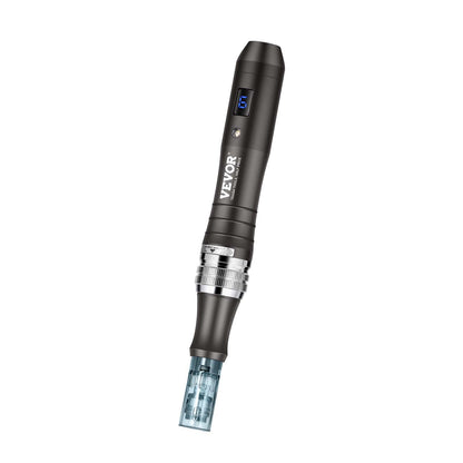 Professional Microneedling Pen 6-Speed Electric Beauty Pen med 6 nålar