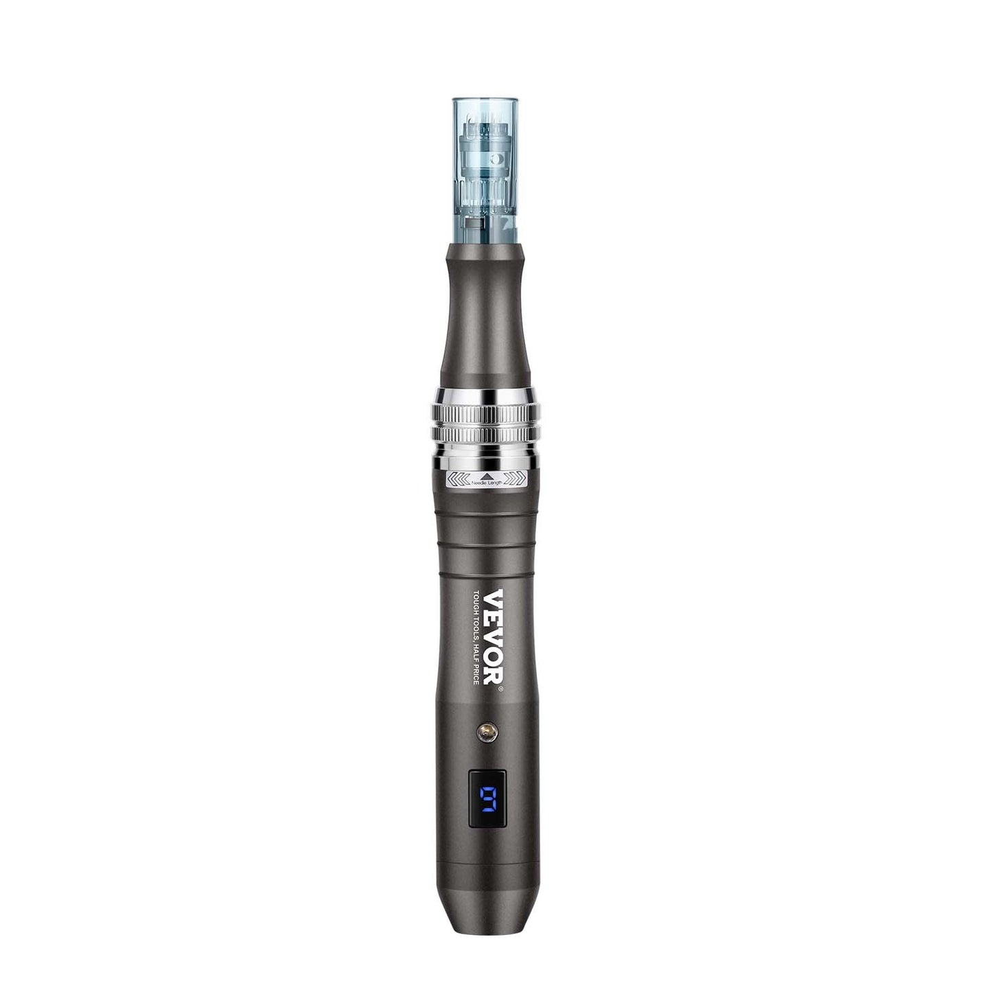 Professional Microneedling Pen 6-Speed Electric Beauty Pen med 6 nålar